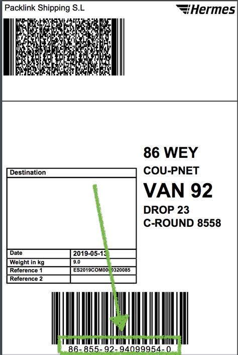 hermes print return label|my hermes tracking for returns.